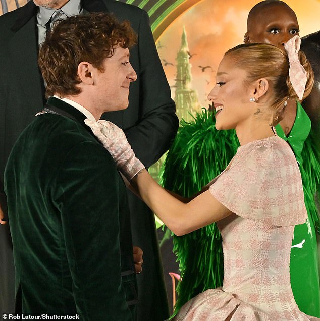 Since Ariana and Ethan's relationship first became public, they have only been seen together a handful of times, including at the Wicked premiere in Los Angeles in November.