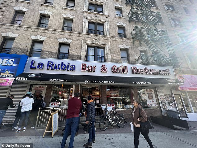 The restaurant, La Rubia Bar & Grill, is where Jacinto often went for coffee and a quick bite