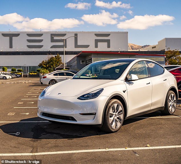 Tesla has dropped the price of its Model Y (pictured) in Australia three times since March and its base model now costs just $55,900 before on-road costs – a discount of $13,000.