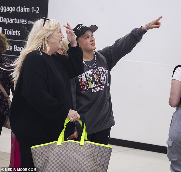 JoJo touched down in Australia for the 2024 TikTok Awards, which will take place at the Hordern Pavilion on Wednesday night.