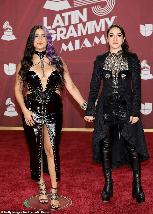 The couple often shares photos of each other and attend events together. They were recently seen at the 25th Latin GRAMMY Awards, on November 14 in Miami, Florida (pictured)