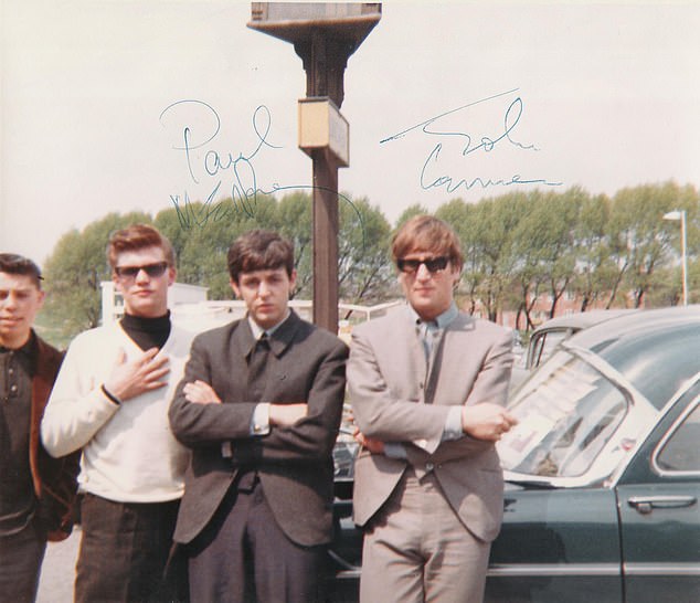 Inking: All images have been signed by Paul McCartney and John Lennon.