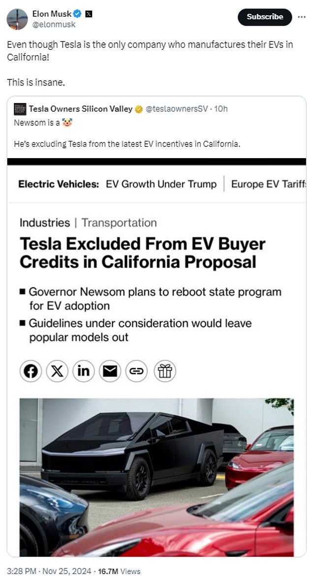 1732607646 459 Gavin Newsom proposes insane action against Elon Musk as he