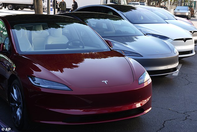 About 42% of the rebates went to people who bought or leased Tesla vehicles under the state's previous clean vehicle rebate program, according to data from the California Air Resources Board.