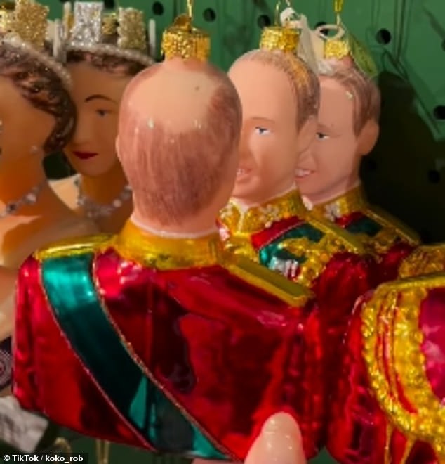 The decoration even includes William's scarce crown.