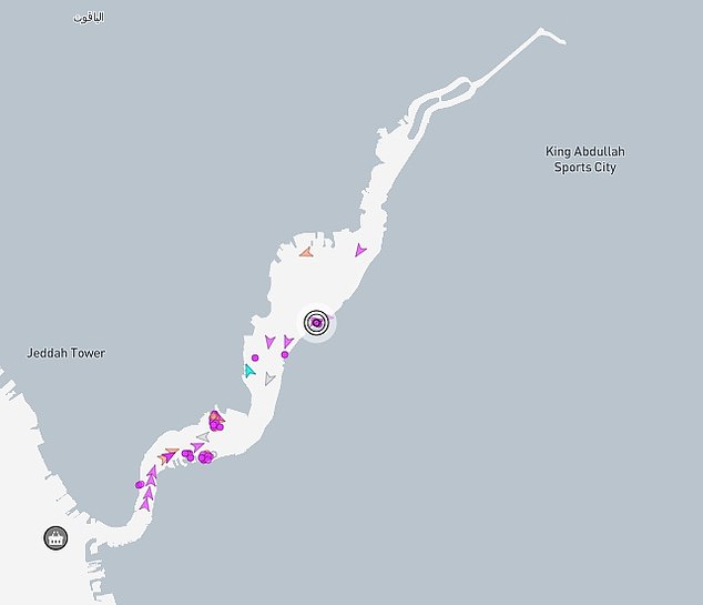 Ship tracking website Marine Traffic showed that the last location shared by the ship was somewhere off Hurghada.