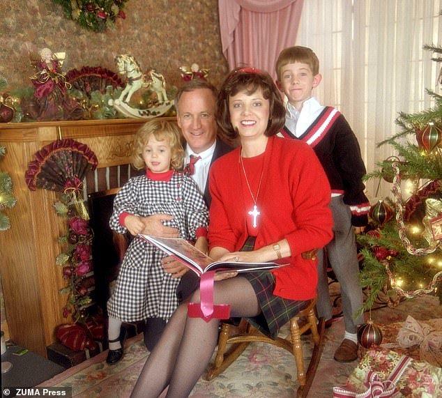 The Ramsey family pictured together in December 1993