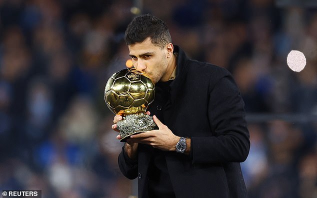 Manchester City midfielder Rodri was named the best player in the world after winning the Ballon d'Or.