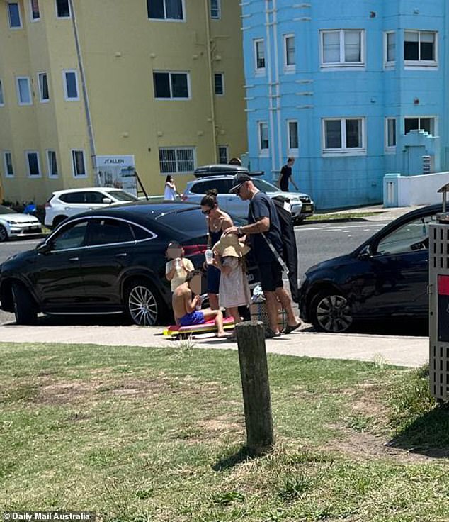 The family had parked their car on Sunday in North Bondi, which has one of the largest Jewish populations in Sydney.