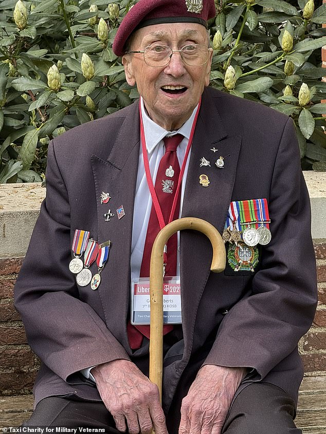 Geoff Roberts, 99, was a hero of Operation Market Garden. He welcomed the new festive plans to commemorate the 80th anniversary of the end of the Second World War.