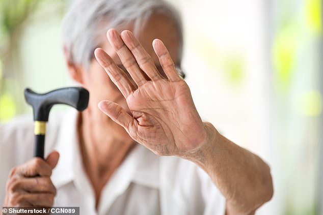 The court heard the teenager did not stop hitting his grandmother despite her urging him to do so (file image pictured)