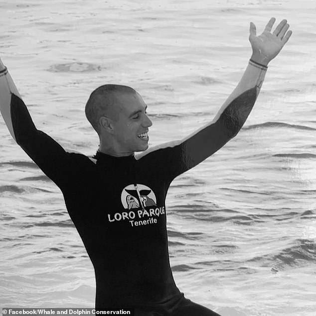 On Christmas Eve 2009, he launched a bloody attack on one of his trainers, Alexis Martínez (pictured), 29, who had worked with orcas for several years.