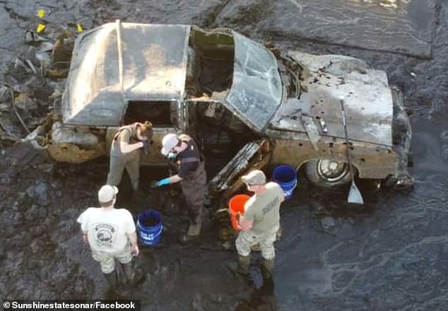 A car submerged in a Georgia pond with a human bone inside was linked to the Romer's cold case