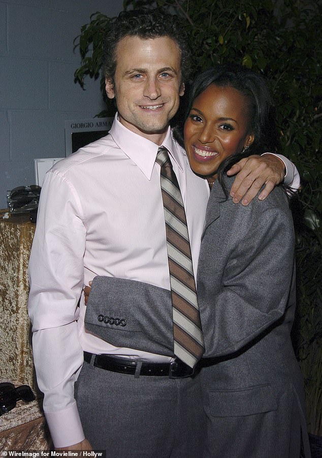 In his adult life, David was engaged to Kerry Washington from 2004 to 2007, years before she became a small-screen superstar on Scandal; in the photo 2004