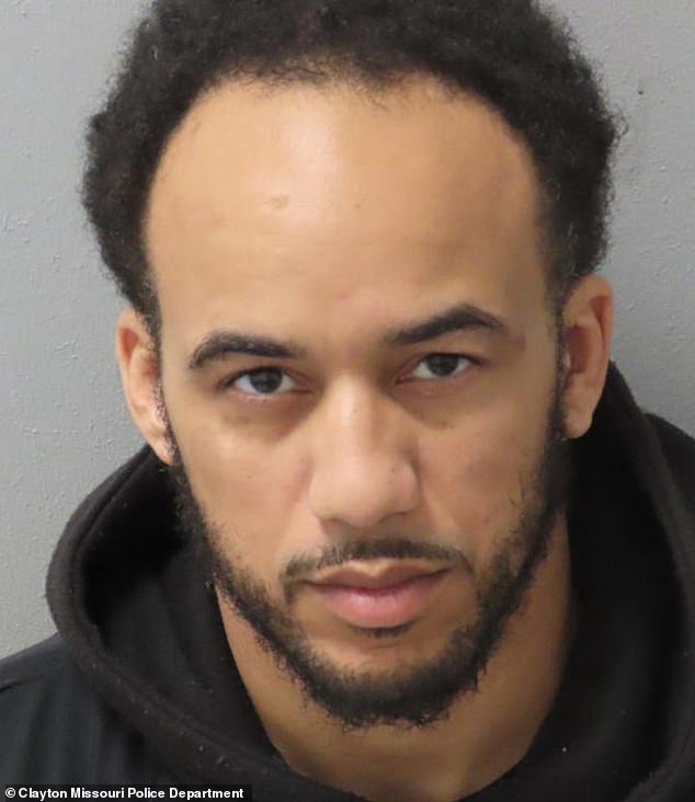 A second man, Emmanuel Suarez, 36 (pictured), was charged with first-degree murder, two counts of first-degree robbery and eight other counts in connection with the case.