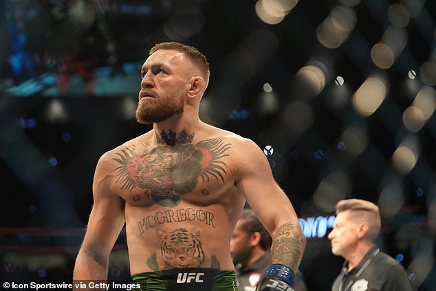 McGregor has not competed in MMA since losing his trilogy fight with Dustin Poirier in 2021