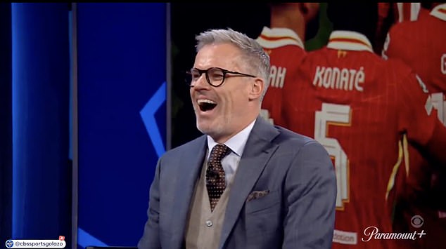 Carragher, who was at CBS Studio, was quick to criticize Mohamed Salah earlier this week.