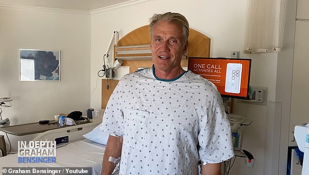 The Expendables star, 67, announced on Instagram on Wednesday that he is now cancer-free after a nine-year battle during which doctors once told him he only had a few years to live.