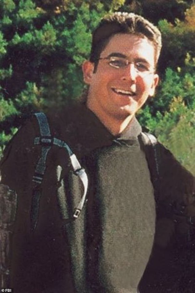 Daniel Andreas San Diego, 46, was on the run from the FBI for the past two decades and was one of America's 'most wanted terrorists'