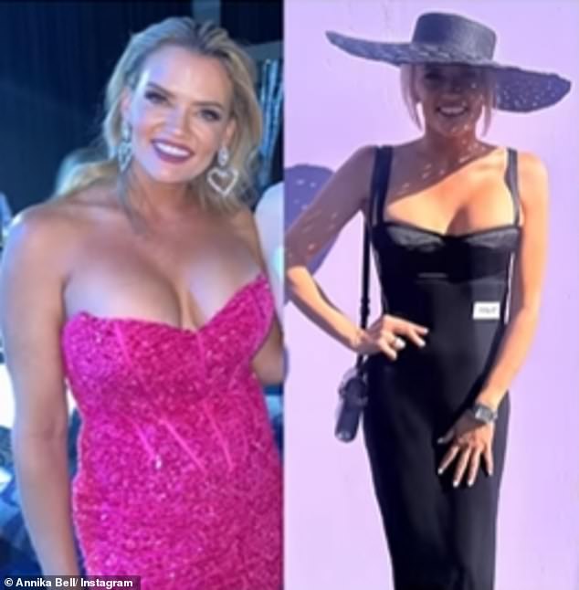 Damien Martyn's ex-wife gave fans a glimpse of her transformation when a weight loss shot of the 