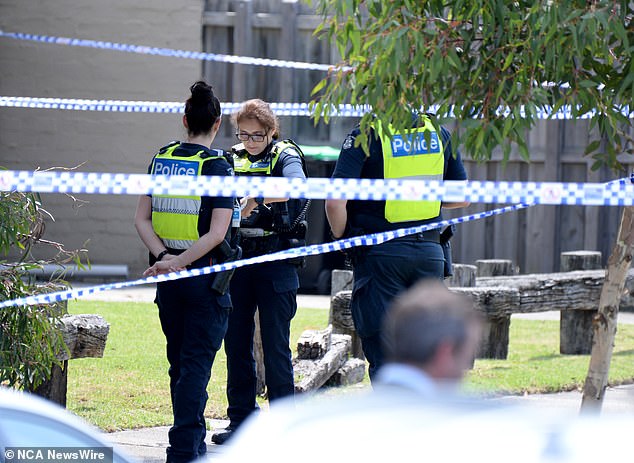 Forensic teams, police and the SES were at the cordoned off location on Thursday.