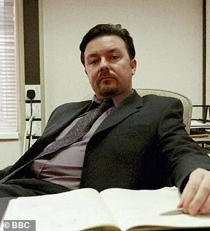 Gervais played David Brent on The Office.