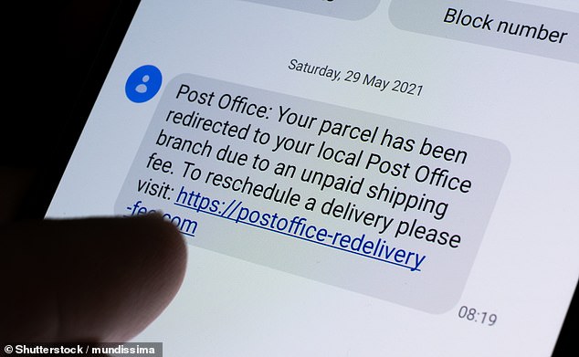 Fake parcel delivery text messages were the fastest growing scam in 2023 according to NatWest