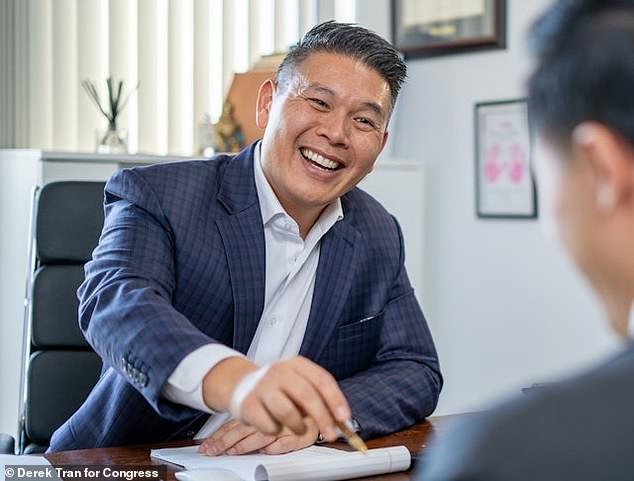 Derek Tran is an Army veteran and attorney who won the race to represent the district, including parts of Orange County and Los Angeles, by just over 600 votes