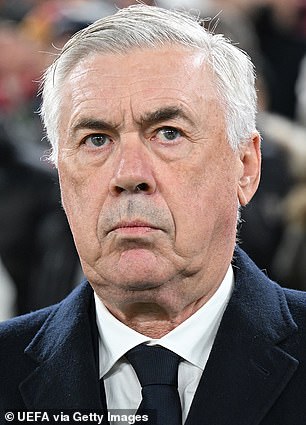 Madrid coach Carlo Ancelotti faces a bad streak