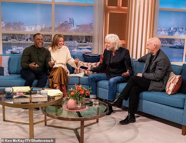 It comes after Cat appeared alongside Andi Peters, 54, in Monday and Tuesday's installment. But Cat was left red-faced after a series of errors forced Bob Geldof to intervene.