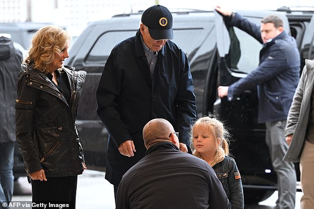 Baby Beau asked Nantucket Fire Chief Michael Cranson for an NFD hat