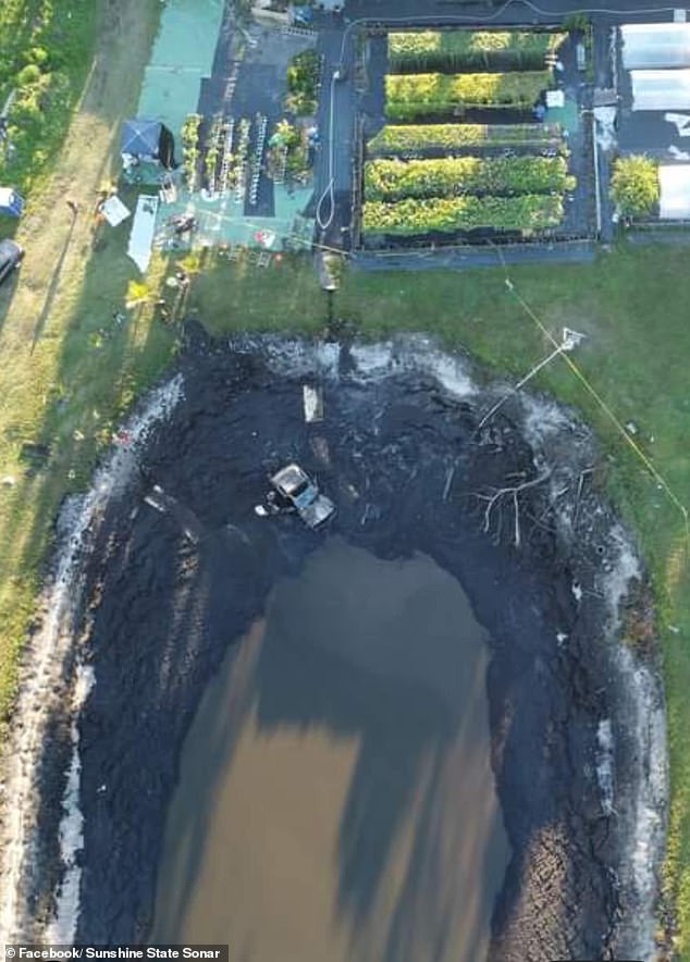 Sunshine State Sonar made the discovery around 10 a.m. after receiving a tip about a submerged vehicle, which was later identified as a 1970s Ford sedan.