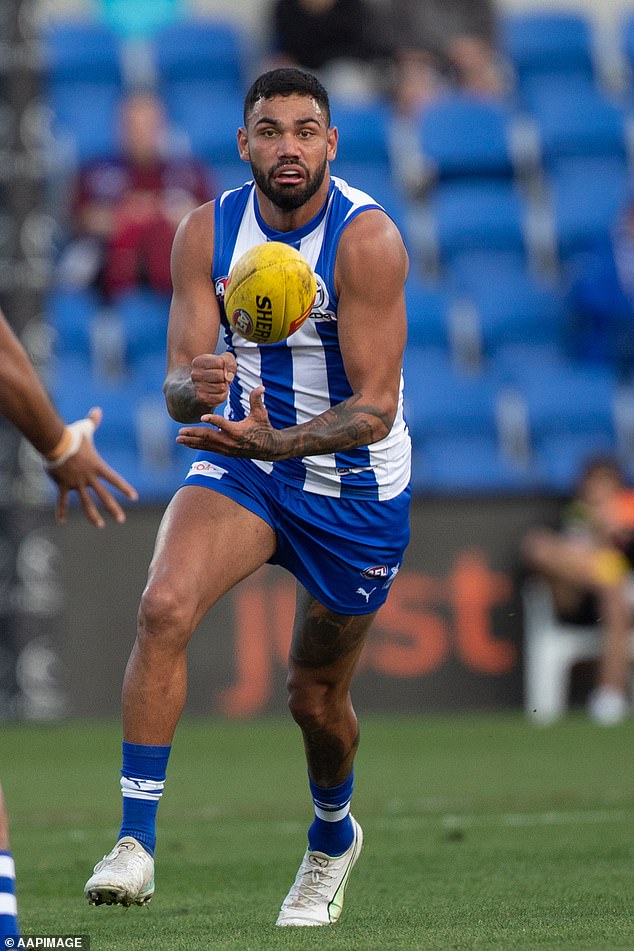 Thomas was sacked by the North Melbourne Kangaroos in 2023 after a series of misconduct issues