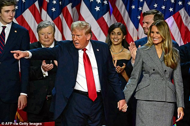 Donald Trump was re-elected president of the United States on Wednesday (AEST), defeating his opponent Kamala Harris in a dramatic and close race.