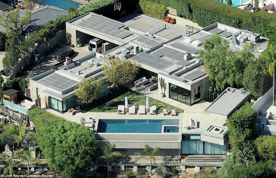 The Oscar winner has been building his estate since he bought the main house, a 4,500-square-foot hilltop property, for $2.5 million more than two decades ago.