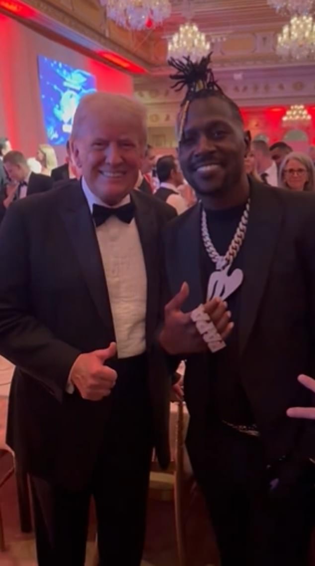 Brown posed for a photo with President-elect Trump two days after November 5