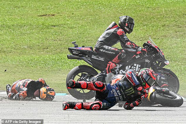 Red Bull KTM rider Jack Miller (left) was said to be 