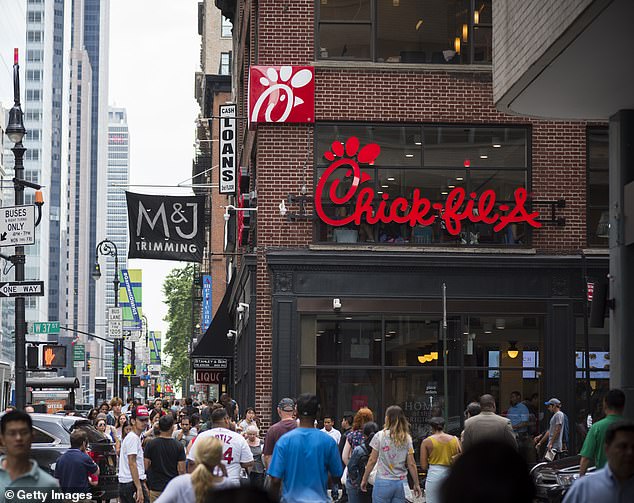 The researchers found that Chick-fil-A was the best chain for first dates, while McDonalds came in second