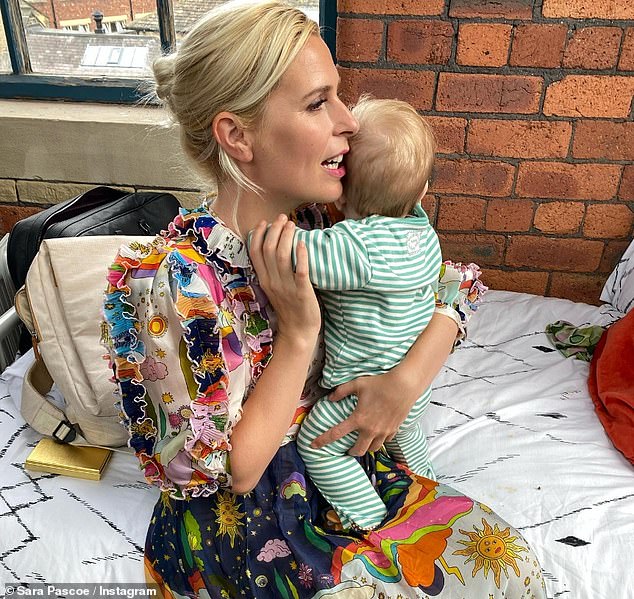 The comedian, who has been open about her fertility issues, welcomed her sons Theodore, two, and Albie, 13 months, through IVF.