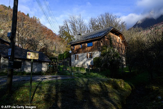 The house where three children were found dead in Taninges, on November 13, 2024