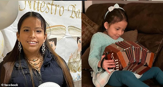 Lilian (left), 14, and Daniela (right), 9, died along with their siblings after being hit by a truck that was going in the wrong direction on Route 10.