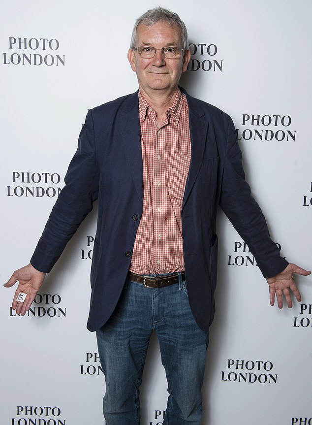 Martin Parr at the opening of Photo London, the largest photography event ever held in the UK