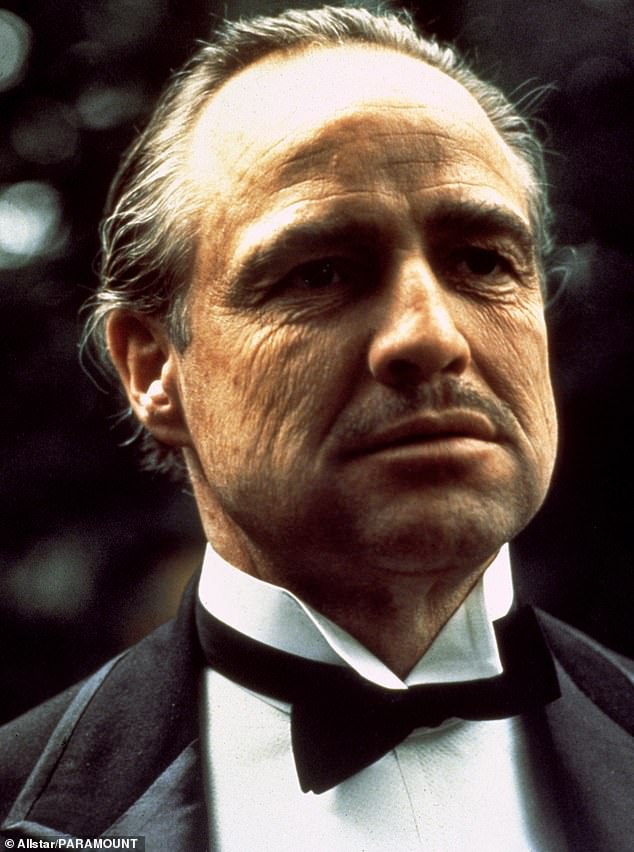 Pictured: Marlon Brando as Don Vito Corleone in The Godfather.