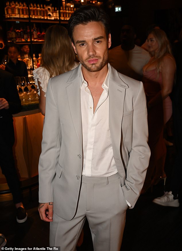 Liam, pictured in Dubai last year, died aged 31 on October 16 after falling from the third-floor balcony of a hotel in the Argentine capital, Buenos Aires.