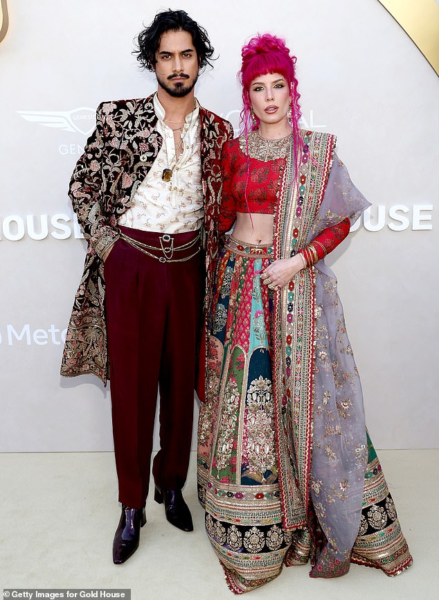 Halsey has gushed about her blossoming relationship with her fiancé, actor Avan; seen in May 2024