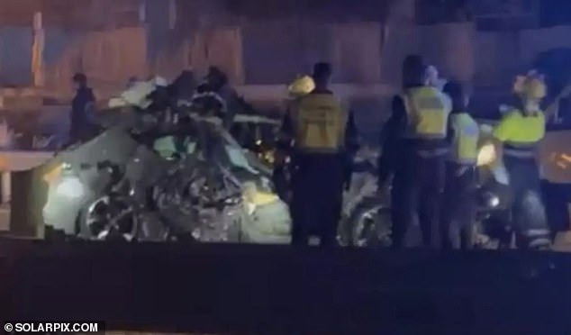 The crash site is understood to be around 30 kilometers southeast of the city of Murcia.