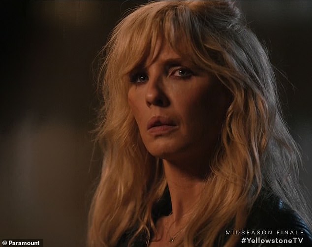 Fans of the neo-western can catch the Australian premiere at 6:30pm AEDT on Stan, and many eager viewers will likely tune in with one burning question in mind. Pictured: Kelly Reilly as Beth Dutton.