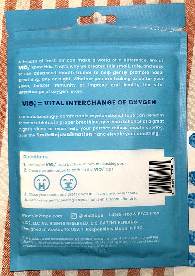 Vio2 is just one of many brands that offer medical grade mouth tape. The price, which is $24.95 for a pack of 48 mouth tapes, is pretty standard compared to other competitors.