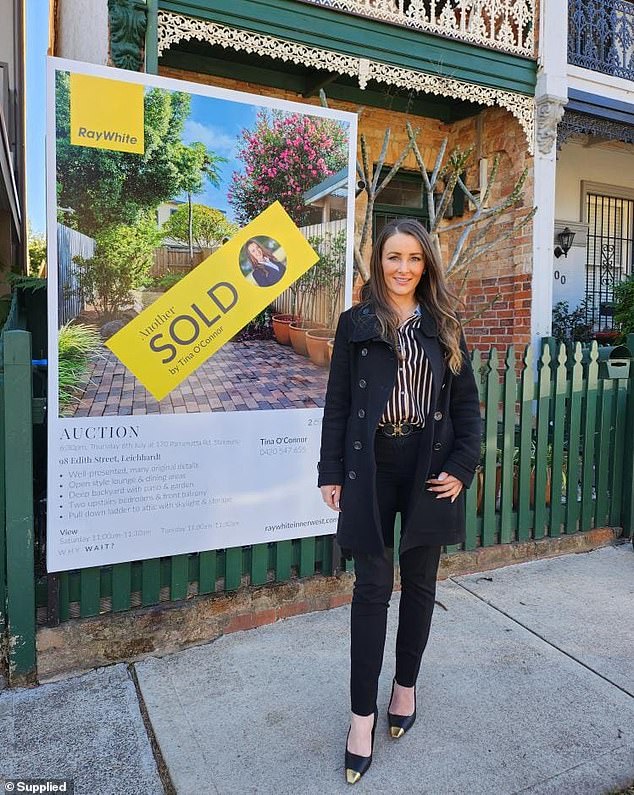 The real estate agent sold properties worth $90 million in 2021