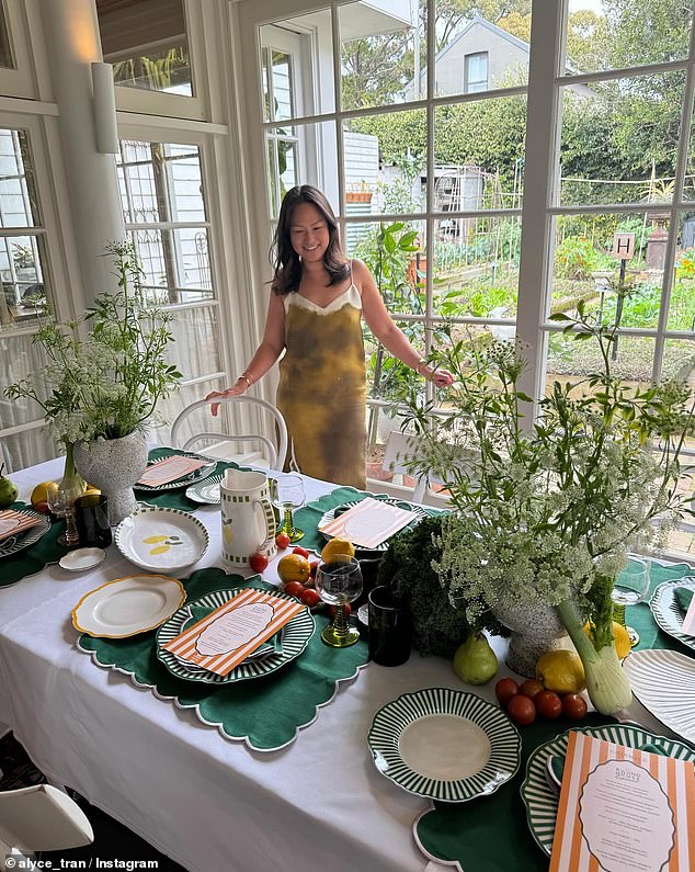 When setting the perfect table for an evening, there are five essential items you always include: flowers, place cards, napkins, In The Roundhouse plates and a pitcher of water.